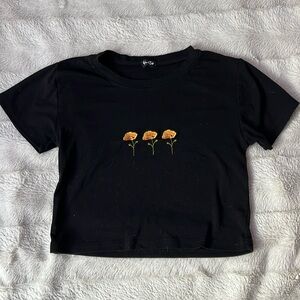 brandy melville baby tee shirt